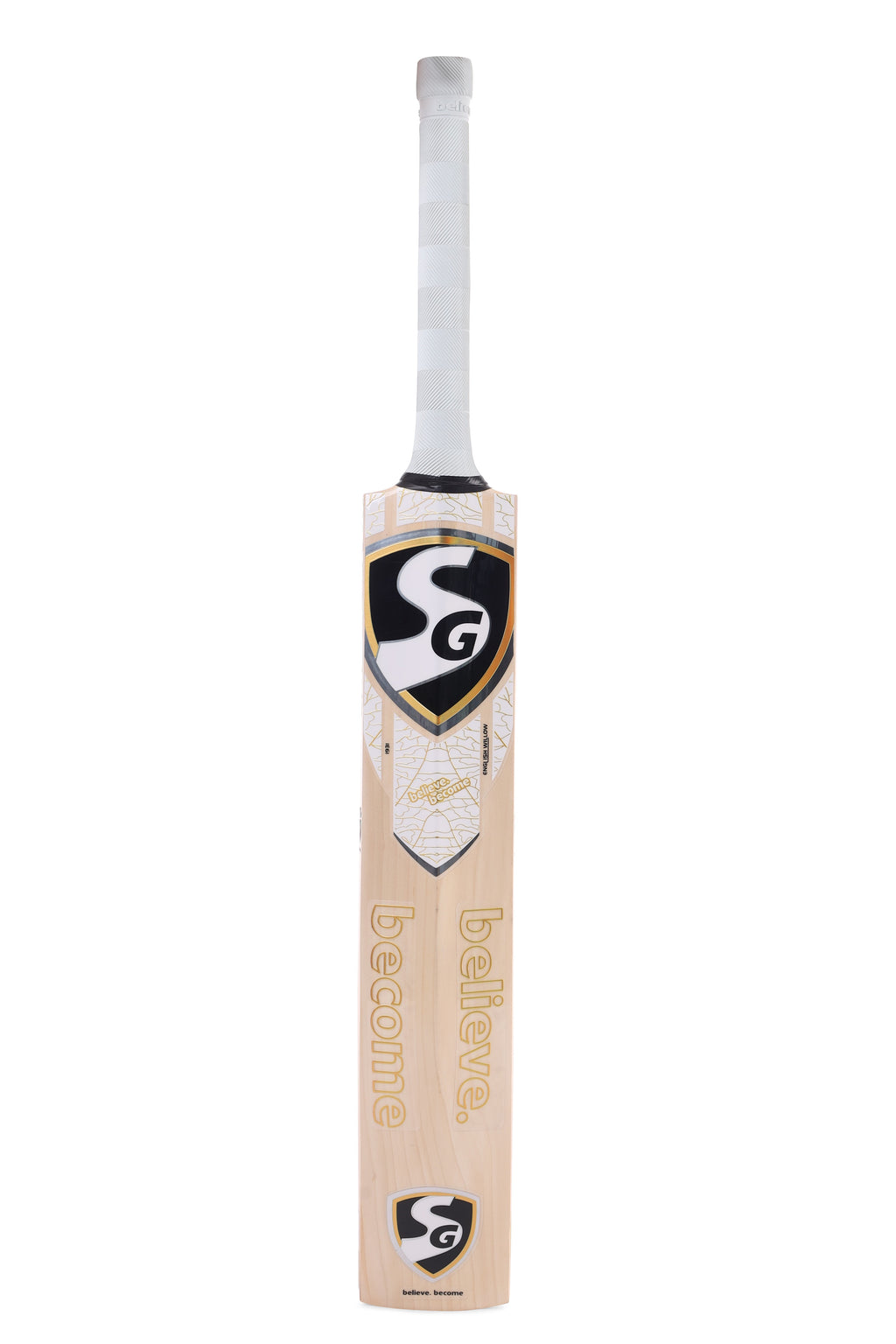 SG Players Edition limited 2026/27 professional cricket bat back view