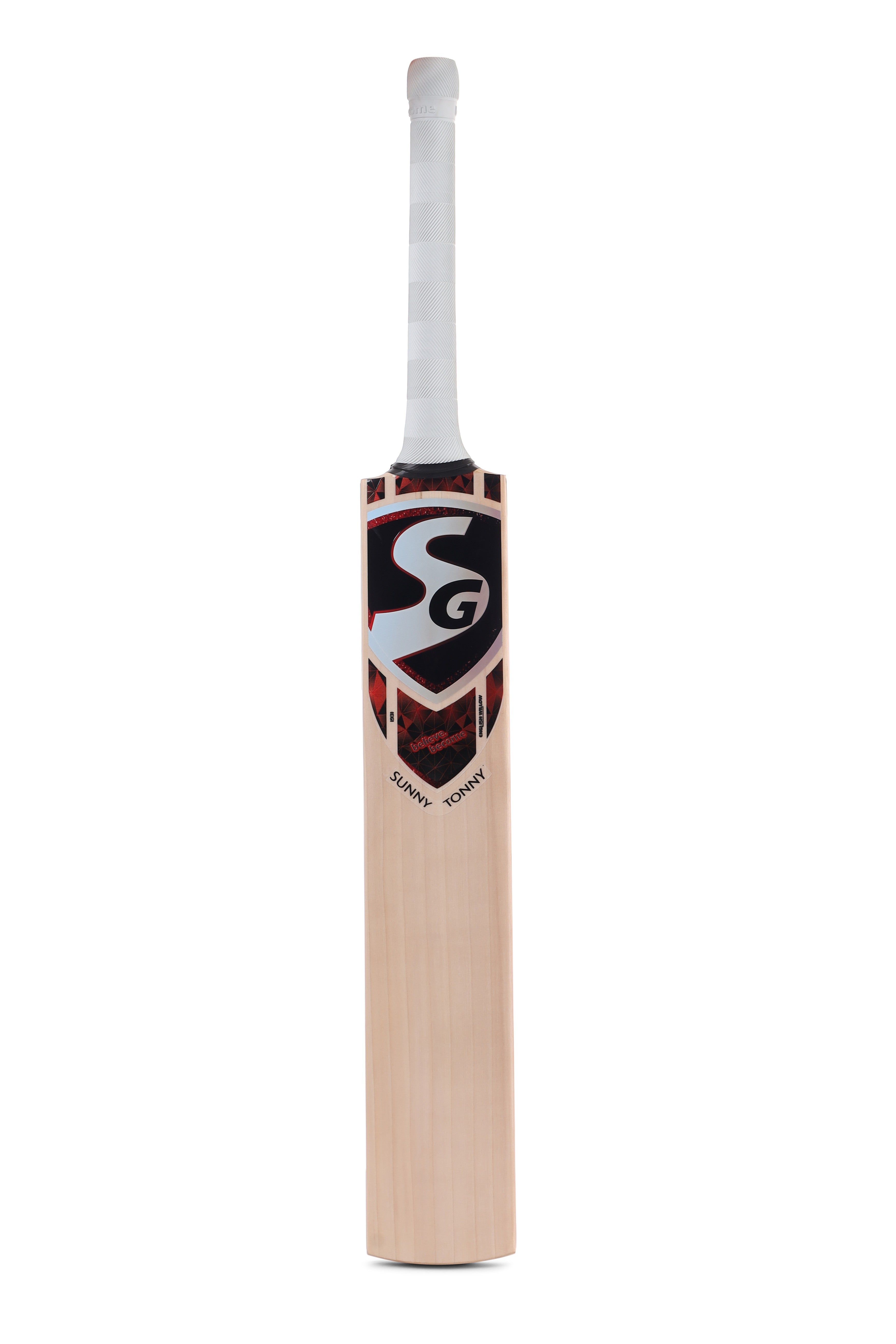 SG Sunny Tonny Player English Willow cricket bat front view