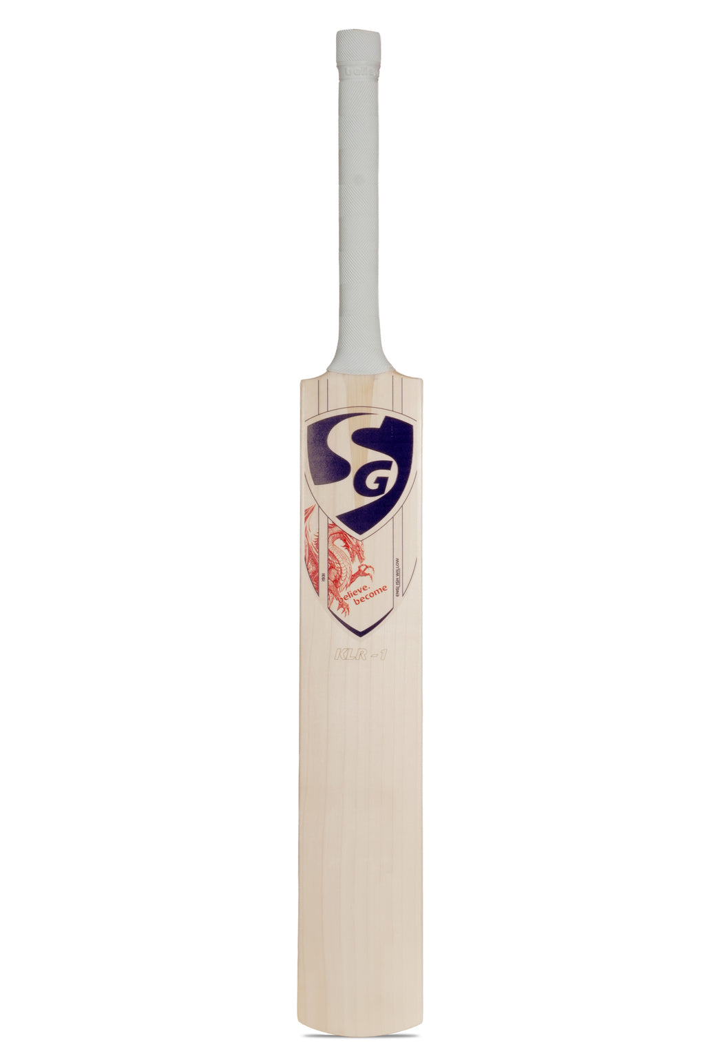 SG KL Rahul KLR1 English Willow cricket bat front view