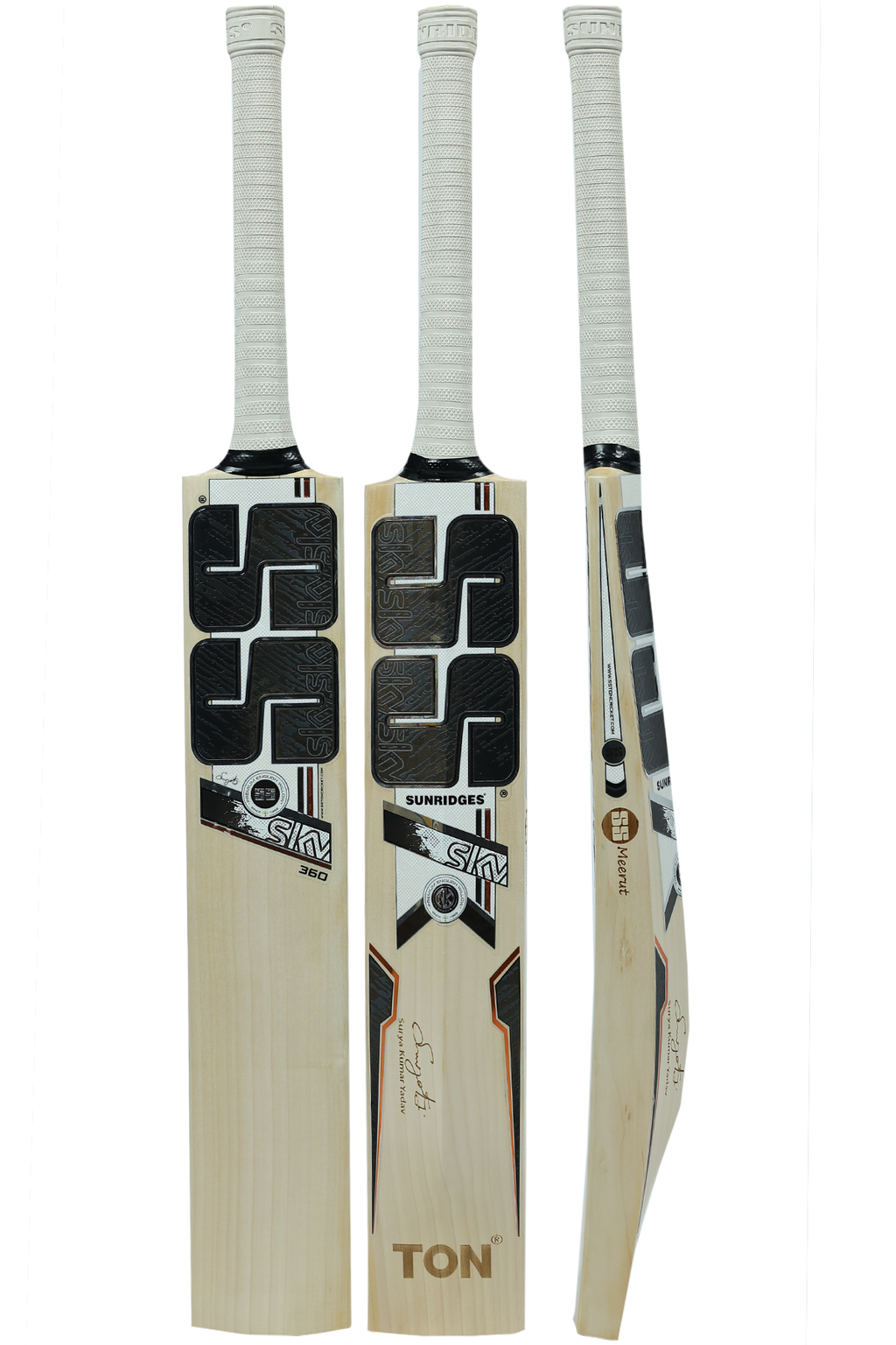 SS SKY 360, english willow, premium bat, top grade, player bat, mens, custom cricket bat, full view, signature edition, australia, victoria, latest 2026 model
