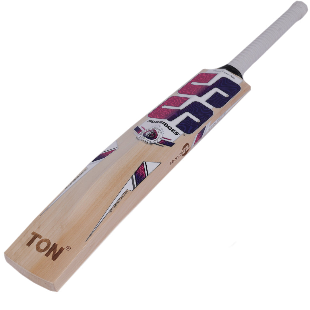  SS Valarie 1.0 english willow cricket bat, womens bat, premium, back close up view, player grade, australia